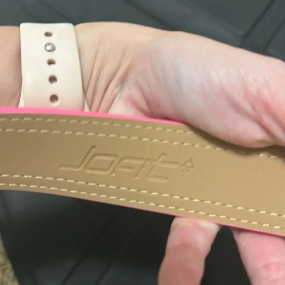NEW JoFit Womens Ladies Adjustable Belt - One Size - Cut-To-Size - Hot Pink